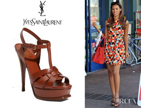 ysl sandals australia|celebrities wearing YSL tribute sandals.